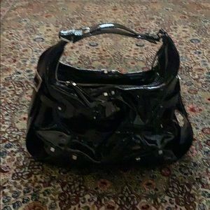 Patent leather purse